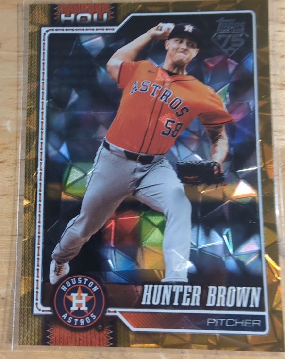 2026 Topps Series 1 #264 Hunter Brown — front