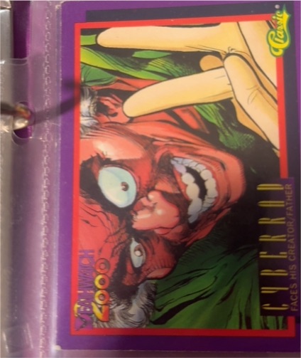 1993 Classic Deathwatch 2000 #7 Cyberrad Faces His Creator/Father — front