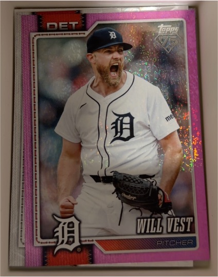 2026 Topps Series 1 #121 Will Vest — front