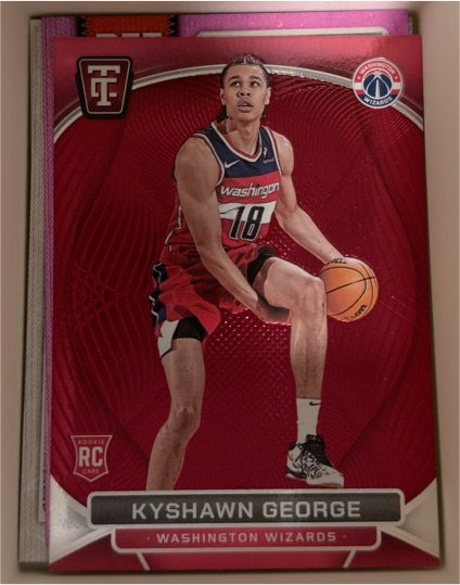 2024-25 Panini Totally Certified #153 Kyshawn George — front