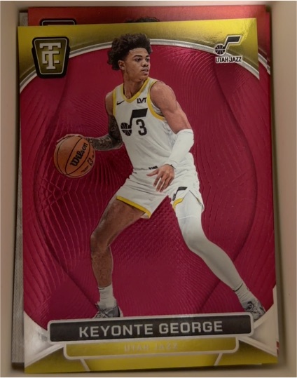 2024-25 Panini Totally Certified #37 Keyonte George — front