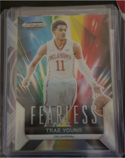 2024 Panini Prizm Draft Picks #1 Trae Young Fearless — front