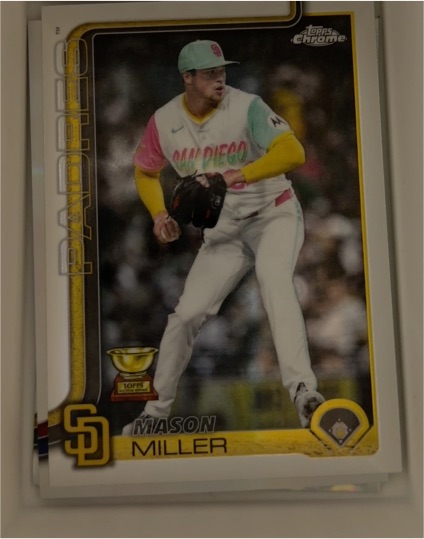 2025 Topps Chrome Update #USC195 Mason Miller — front