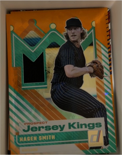 2025 Panini Donruss Prospect Jersey Kings #PJK-HS Hagen Smith — front
