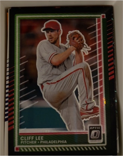 2025 Panini Donruss Optic #51 Cliff Lee Philadelphia Phillies — front