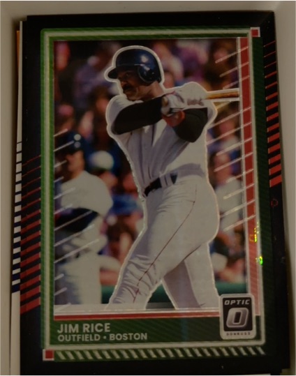 2025 Panini Donruss Optic #34 Jim Rice — front