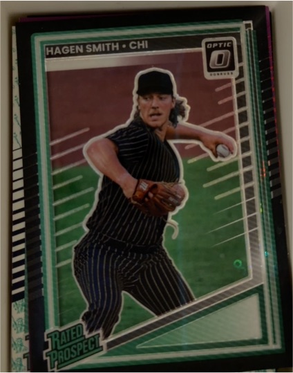 2025 Panini Donruss Optic #160 Hagen Smith — front