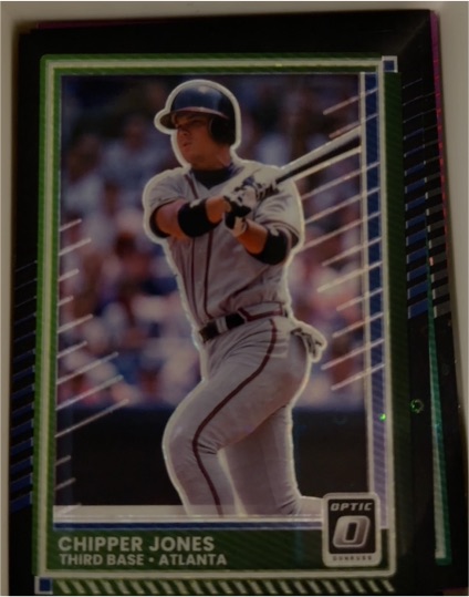 2025 Panini Donruss Optic #92 Chipper Jones — front