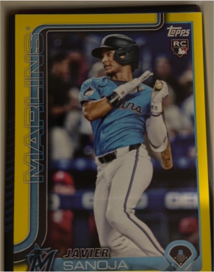 2025 Topps Series 2 #653 Javier Sanoja — front
