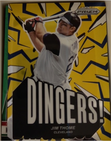 2025 Panini Prizm Dingers! #11 Jim Thome — front