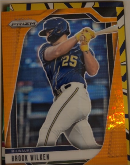 2025 Panini Prizm #105 Brock Wilken — front