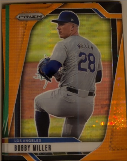 2025 Panini Prizm #84 Bobby Miller — front
