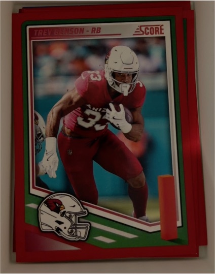 2025 Panini Score #281 Trey Benson — front