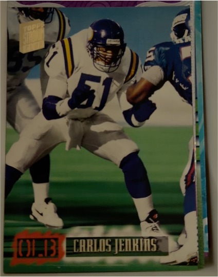 1994 Topps Stadium Club #381 Carlos Jenkins — front