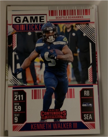 2024 Panini Contenders #89 Kenneth Walker III — front