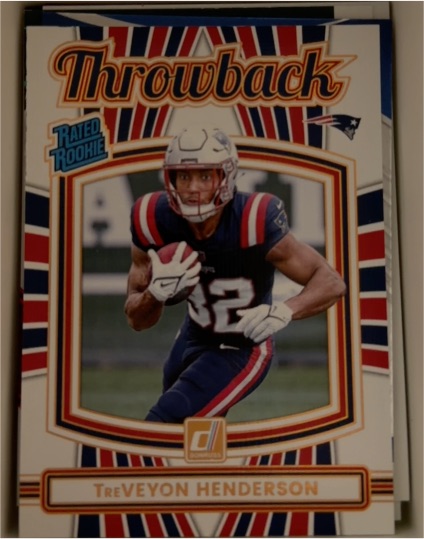 2025 Donruss #19 TreVeyon Henderson — front