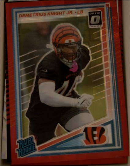 2025 Donruss Optic #385 Demetrius Knight Jr. — front