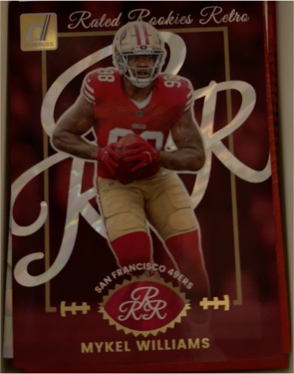 2025 Panini Donruss Rated Rookies Retro #17 Mykel Williams — front