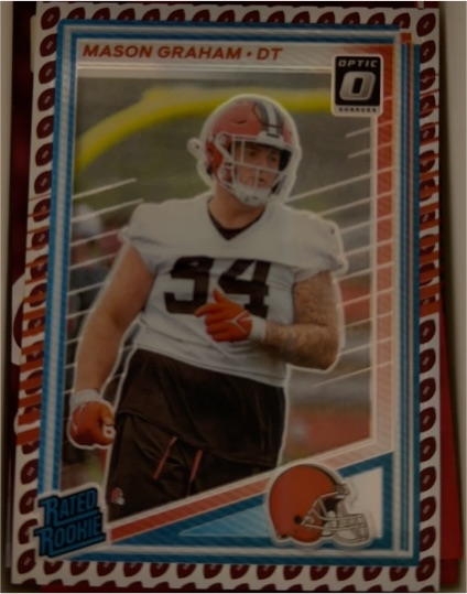 2025 Panini Donruss Optic Preview #340 Mason Graham — front