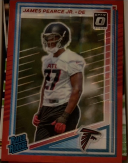 2025 Donruss Optic #240 James Pearce Jr. — front