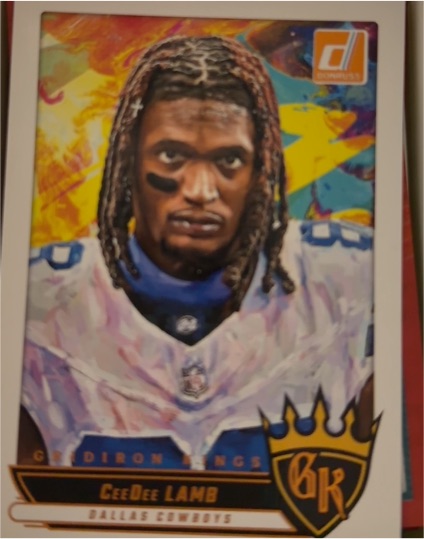 2025 Panini Donruss #GK-CLB CeeDee Lamb Gridiron Kings — front