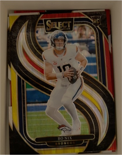2024 Panini Select Premier Level #117 Bo Nix — front