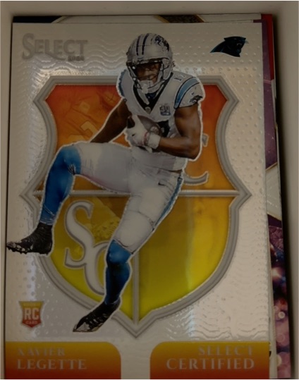 2024 Panini Select #14 Xavier Legette Select Certified Rookies — front