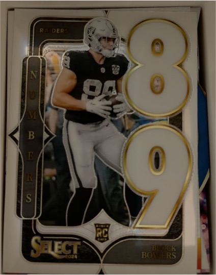 2024 Panini Select #12 Brock Bowers — front