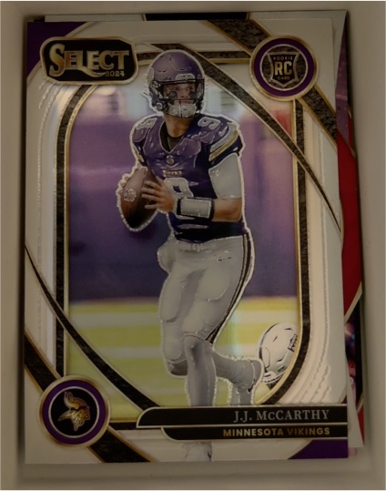 2024 Panini Select #246 J.J. McCarthy — front