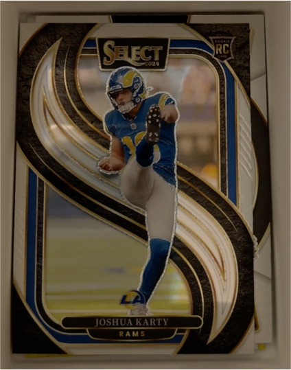 2024 Panini Select Premier Level #164 Joshua Karty — front
