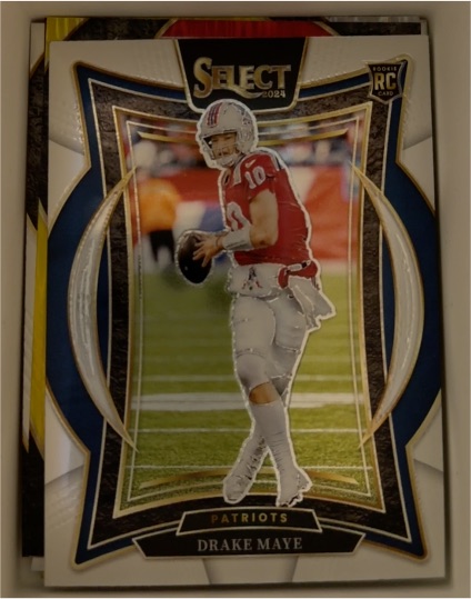2024 Panini Select #27 Drake Maye — front