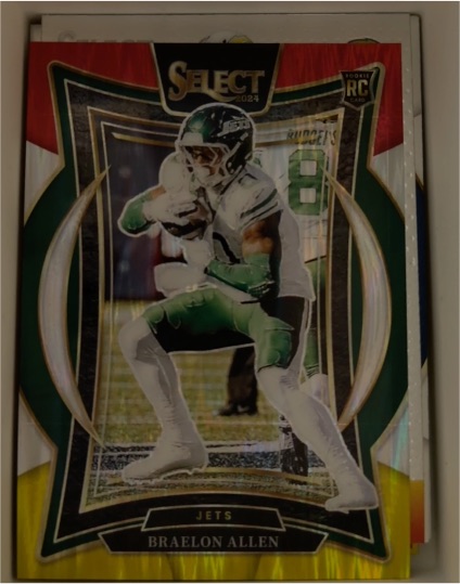 2024 Panini Select Concourse #10 Braelon Allen Rookie — front