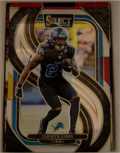 2024 Panini Select Premier Level #163 Jahmyr Gibbs — front