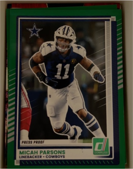 2025 Panini Donruss #109 Micah Parsons — front