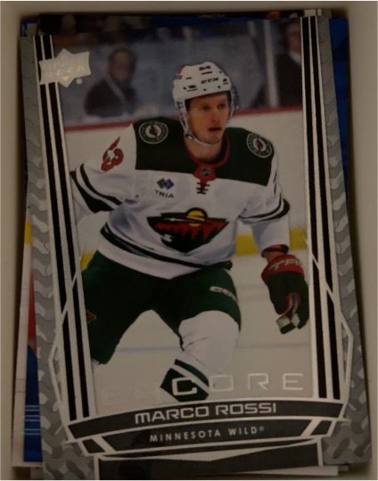 2025-26 Upper Deck Series 1 Encore Blue #E-73 Marco Rossi — front