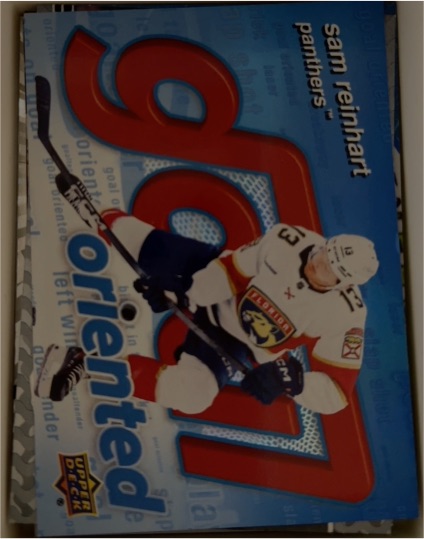 2025-26 Upper Deck #GO-12 Sam Reinhart Goal Oriented — front