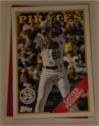 2023 Topps Series 2 1988 #2T88-34 Liover Peguero — front