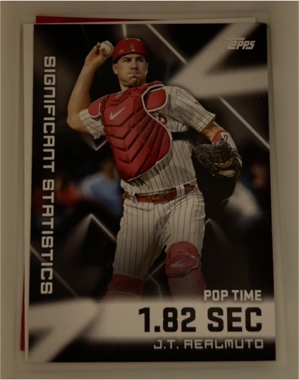 2023 Topps Series 2 #SS-17 J.T. Realmuto Philadelphia Phillies Significant Statistics — front