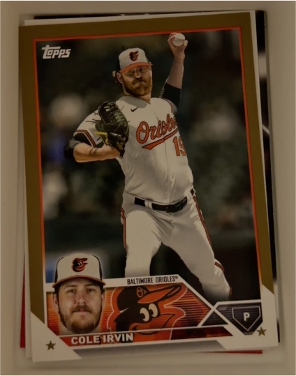 2023 Topps #408 Cole Irvin Baltimore Orioles — front