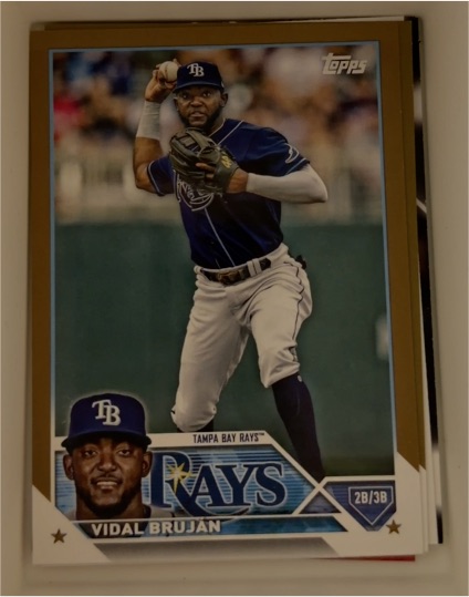 2023 Topps Series 2 #613 Vidal Brujan — front