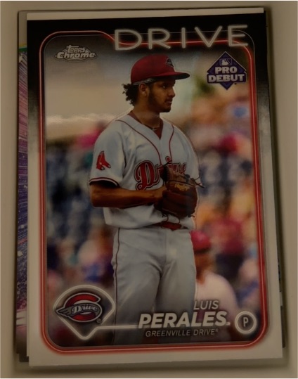 2024 Topps Chrome #PD-43 Luis Perales — front