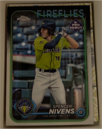 2024 Topps Pro Debut #PDC-177 Spencer Nivens — front