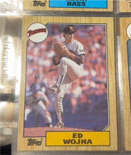 1987 Topps #88 Ed Wojna — front