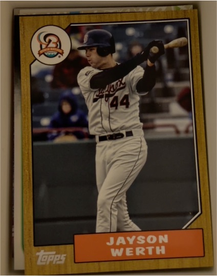 2024 Topps Pro Debut MiLB Legends #MILB-1 Jayson Werth — front