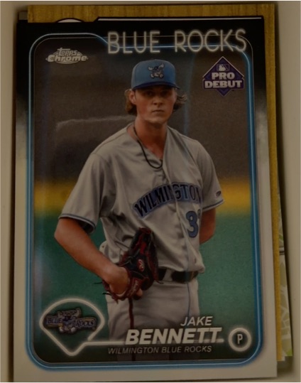 2024 Topps Pro Debut Chrome #PDC-195 Jake Bennett — front