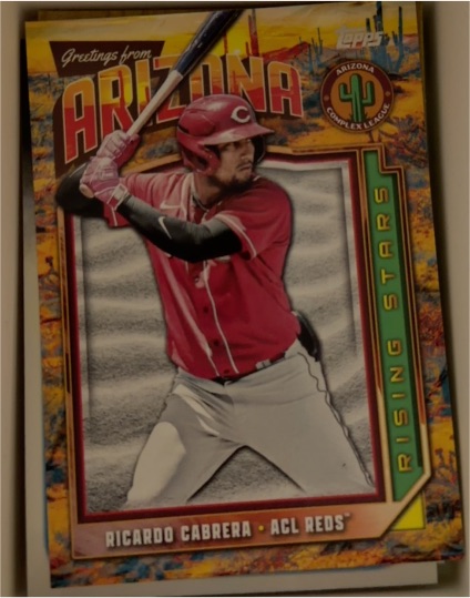 2024 Topps Pro Debut Complex League Rising Stars #CLRS-7 Ricardo Cabrera — front
