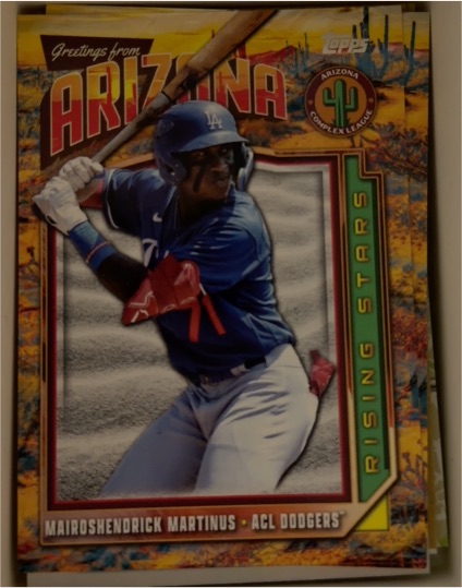 2024 Topps Pro Debut Complex League Rising Stars #CLRS-14 Mairoshendrick Martinus — front