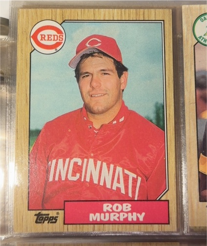 1987 Topps #82 Rob Murphy — front