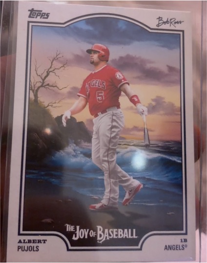 2025 Topps x Bob Ross The Joy of Baseball #65 Albert Pujols — front