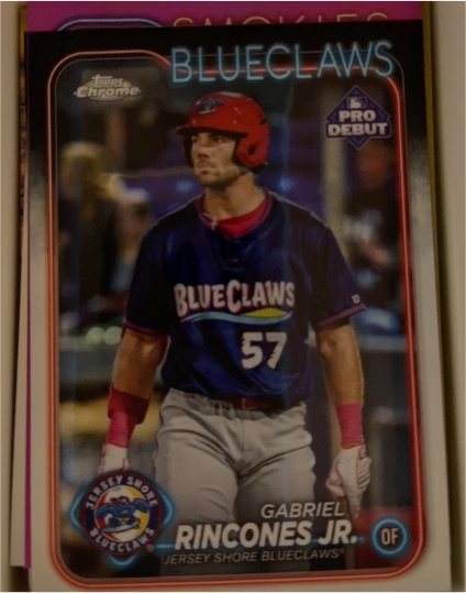 2024 Topps Pro Debut Chrome #PDC-54 Gabriel Rincones Jr. — front